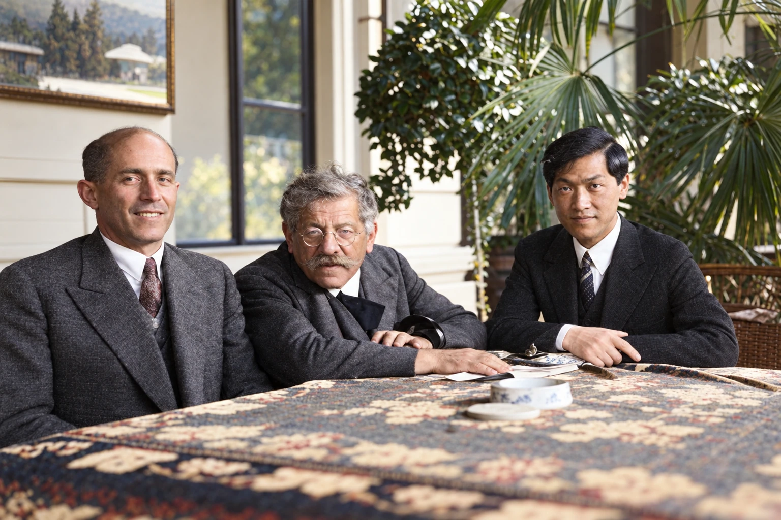 Bernhard Schapiro, Magnus Hirschfeld und Tao Li