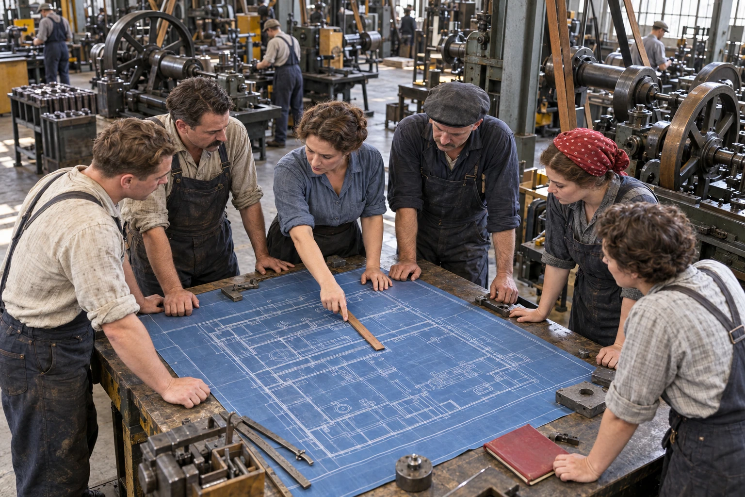 Betriebsrat gestaltet die Produktion mit